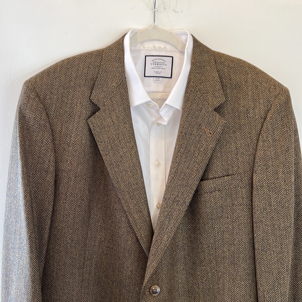 Hart, Shaffner & Marx Men's Sports Coat Brown 46R